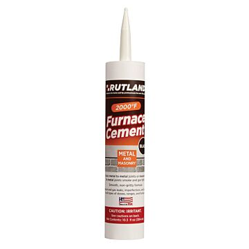 Rutland Furnace Cement (Black) 10.3 oz