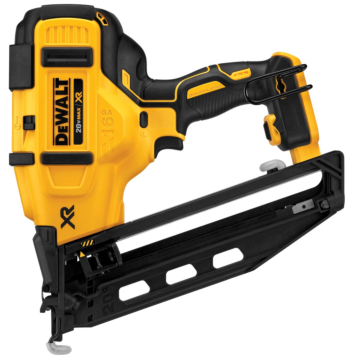 Dewalt DEWALT 20V MAX* XR 16 GA Cordless Angled Finish Nailer - Tool Only