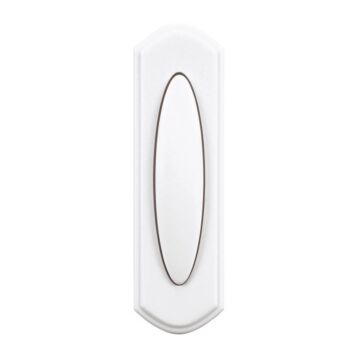 HeathZenith Plastic Wireless Pushbutton Doorbell
