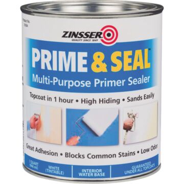 ZINSSER Interior Prime & Seal Water-Based Primer (White)1 qt.