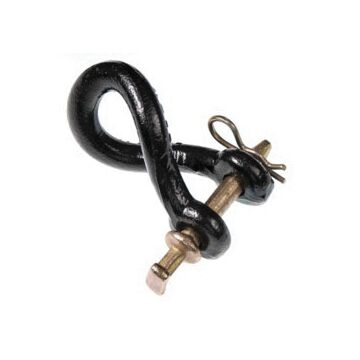 Double HH Manufacturing 7/8 in 4-1/4 in Twisted Clevis