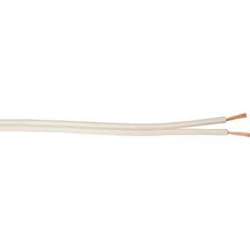 Coleman Cable 18/2 White Lamp Cord