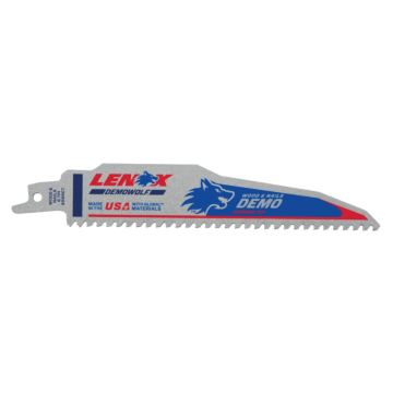 Lenox LENOX 6" x 1" Demolition CT Reciprocating Saw Blades