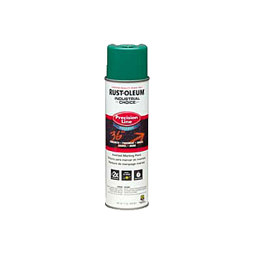 Rust-Oleum Industrial Choice - M1800 System Water-Based Precision Line Marking Paint - Colors - APWA Safety Green