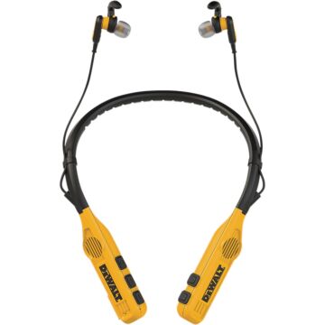 Dewalt Bluetooth Jobsite Pro Max Neckband Earphones w/ Speakers