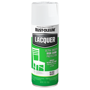 Rust-Oleum Specialty Lacquer Spray (Gloss - White) 11 oz