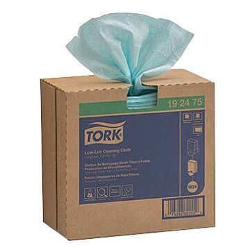 Tork 4.1 in 9 in Spunlace Low-Lint Cleaning Cloth