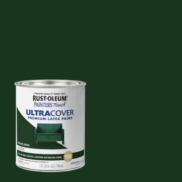 Rustoleum Painter's® Touch Ultra Cover Multi-Purpose Brush-On (Gloss - Hunter Green) 1 qt