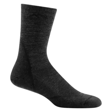 Hiker Micro Crew Lightweight Socks (Black)