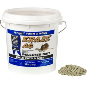 Eraze ERAZE RODENT PELLETS 5 LB