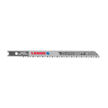 Lenox LENOX U-Shank Clean Wood Cutting Jig Saw Blade, 4" X 5/16" 10 Tpi, 3 Pack