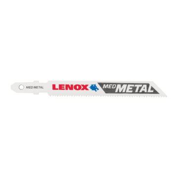 Lenox LENOX T-Shank Medium Metal Cutting Jig Saw Blade, 3 5/8" X 3/8" 18 Tpi, 3 Pack