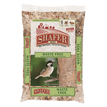 Shafer Seed ® 51056 8 lb Bag Waste Free Bird Seed