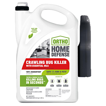Scotts Roundup® ORTHO® HOME DEFENSE® 0203001 0.5 gal Bottle Crawling Bug Killer With Essential Oil