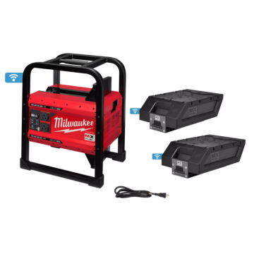Milwaukee MX FUEL™ CARRY-ON™ 3600W/1800W Power Supply Kit