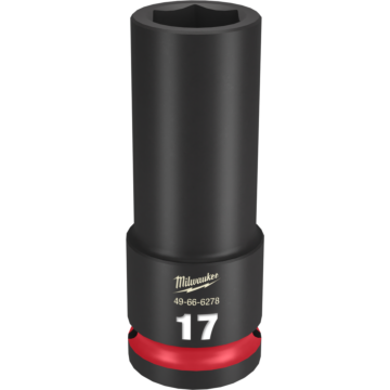 Milwaukee SHOCKWAVE™ Impact Duty 1/2" Drive 17MM Deep 6 Point Socket