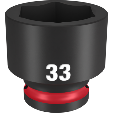 Milwaukee SHOCKWAVE™ Impact Duty 1/2" Drive 33MM Standard 6 Point Socket