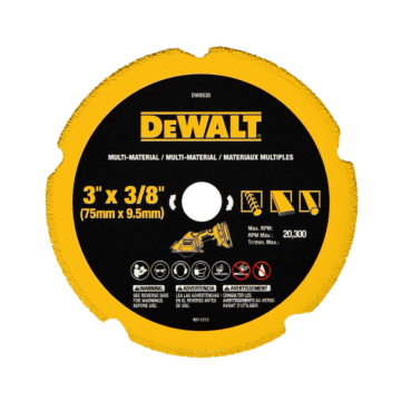DEWALT 3 in. Diamond Multi-Material Blade