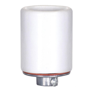 Satco Medium Keyless Porcelain Socket - 1/4 IPS