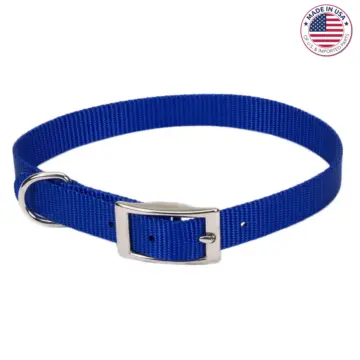 Coastal® 00301 BLU12 3/8 in × 12 in Collar Varies Dog Collar