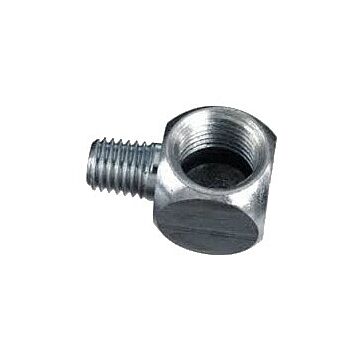 Lincoln Industrial 1/4-28 x 1/8 in MNPT x FNPT Pipe Thread Elbow Adapter