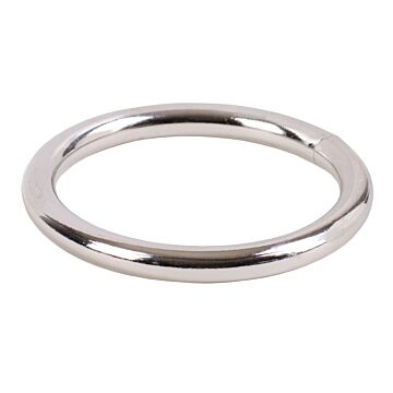 1/4 in 2 in Steel Ring