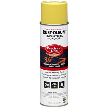 Rust-Oleum Industrial Choice - M1600 System SB Precision Line Marking Paint - Colors - High Visibility Yellow