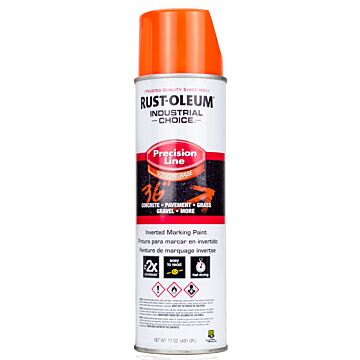 Rust-Oleum Industrial Choice - M1600 System SB Precision Line Marking Paint - Colors - Fluorescent Orange