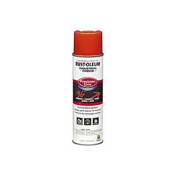 Rustoleum Industrial Choice M1800 System Water-Based Precision Line Marking Paint (Hi-Viz Yellow) 17 oz
