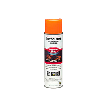 Rust-Oleum Industrial Choice - M1800 System Water-Based Precision Line Marking Paint - Colors - Fluorescent Orange