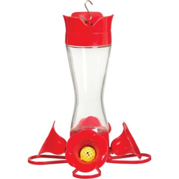 Perky-Pet Glass Hummingbird Feeder - 8 oz Capacity