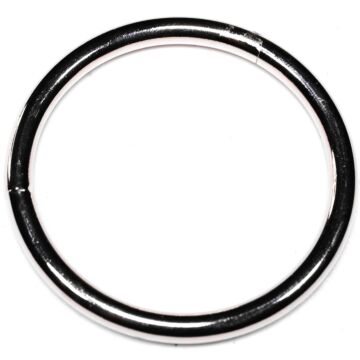 1/4"x2-1/2" Steel Ring Nickel