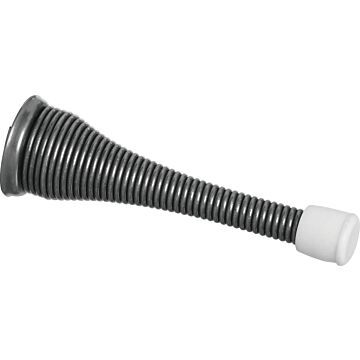 National Hardware N830-155 Door Stop, 3 in Projection, Steel, Antique Brass