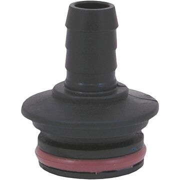 Wilger 1/2 in Barb Viton Seal Flow Indicator