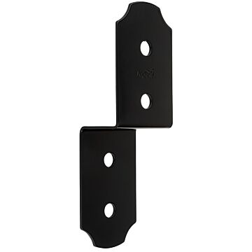 National Hardware Hartley 1219BC Series N800-006 Joist Tie, 9-1/2 in L, 3 in W, Steel, Storm Shine/Powder-Coated, Black