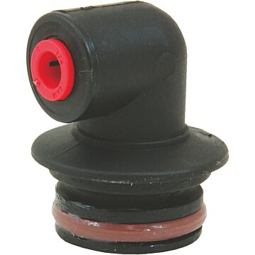 Wilger 1/4 in ORS Male x Push in Tube 90 deg Elbow