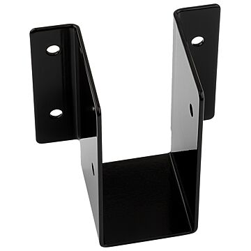 National Hardware 1221BC Series N800-018 Joist Hanger, 3-5/16 in H, 2 in D, 3-3/16 in W, Steel, Black, Surface Mounting