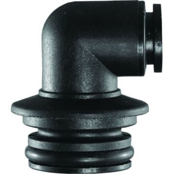 Wilger 3/8 in ORS Male x Push in Tube 90 deg Elbow