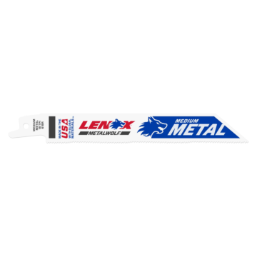 Lenox LENOX Reciprocating Saw Blades, Metal Cutting, 6-Inch, 18Tpi, 25-Pack (20529-B618R)