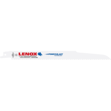 Lenox LENOX LUMBERWOLF Reciprocating Saw Blades 6 TPI 229 x 19 x 1.3 mm 25/PK