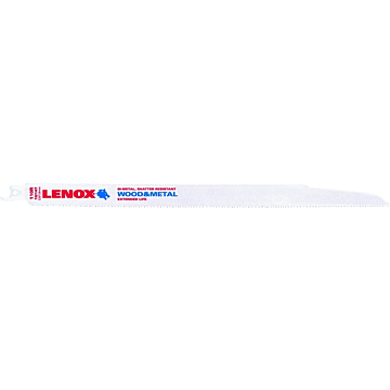 Lenox LENOX 12 In. General Purpose Bi-Metal Reciprocating Saw Blades With 10/14 Tpi (5 Pk)