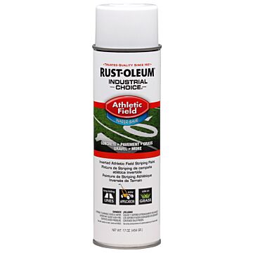 Rust-Oleum Industrial Choice AF1600 Athletic Field Striping Paint (White) 17 oz