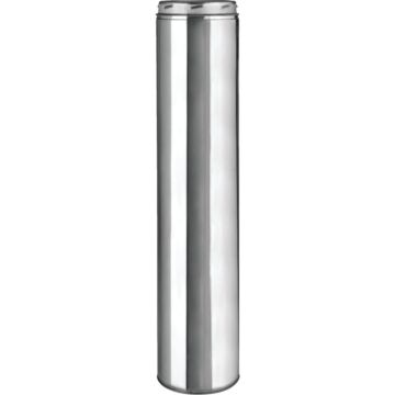 SELKIRK Sure-Temp 6 In. x 48 In. Stainless Steel Insulated Pipe