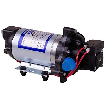 Shurflo 12V 3.0 GPM 45psi Electric Demand Diaphragm Pump with On-Off Switch, 1/2" Male NPT Ports