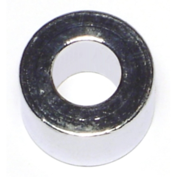 Stl Spacer Chrm, 3/8 x 1/2