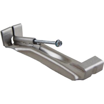 Spectra Metals K Style Aluminum Hidden Gutter Hanger Bracket with Screw