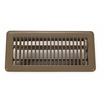 Louvered 45 deg 1/2 in Floor Register Register