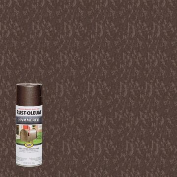 Rust-Oleum Stops Rust® Spray Paint (Hammered - Brown) 12 oz