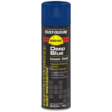 Rust-Oleum High Performance V2100 Enamel Spray Paint (Deep Blue) 15 oz