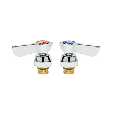 Krowne Hot Valve and Cold Valve with Handles Ceramic Cartridge/Valve Repair Kit